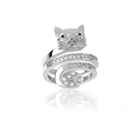 Anello La Gatta Gioielli Donna in Argento Zirconia LG40AN/B - LG40AN/B